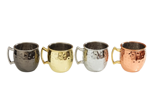 Hammered Moscow Mule Mugs