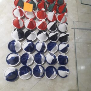 Modern Color-Block Mini Ceramic Tagine